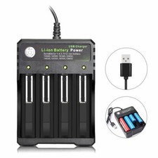 Usb battery charger 4 - 3.7v,