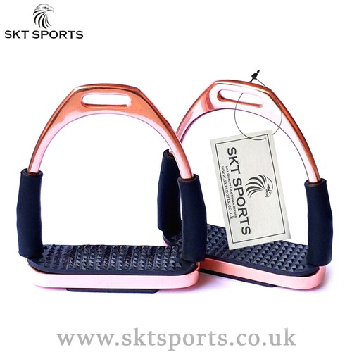 Rose gold flexi safety irons - rose,