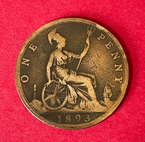 1893 queen victoria - 1893, penny