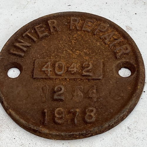Cast iron railway - cast, wagon