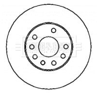 Borg beck front axle - beck,