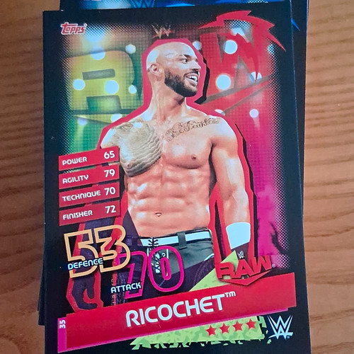 Topps wwe slam attax - slam,