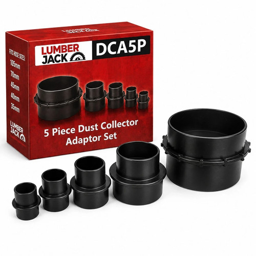 Lumberjack 5pc dust extractor - lumberjack,