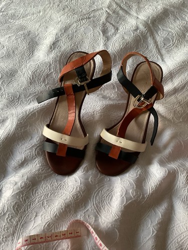 Next size brown cream beige - brown, cream,
