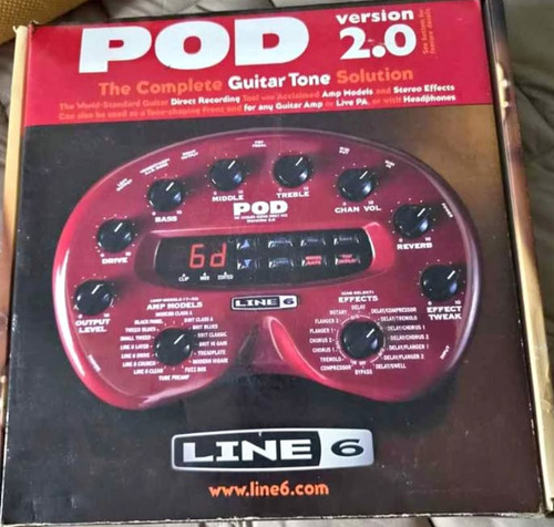 Line pod guitar - 6,