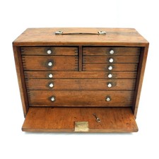 Vintage Wooden Tool Chest or Cabinet
