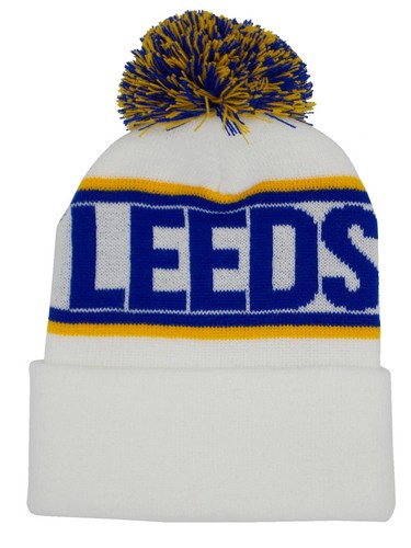 Leeds supporters bobble - supporters, hat