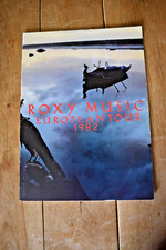 Roxy Music 1982  European Tour Programme + Levi Sponsor Poster