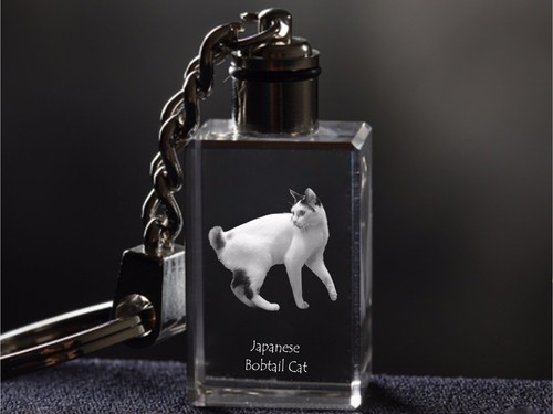 Japanese bobtail cat crystal - japanese,