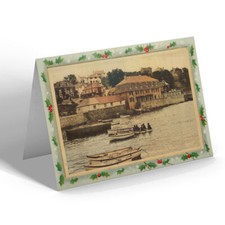 CHRISTMAS CARD Vintage Cornwall - The Idle Rocks Hotel, St. Mawes (cc)