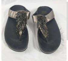 FitFlop Cha Cha Silver Tassel