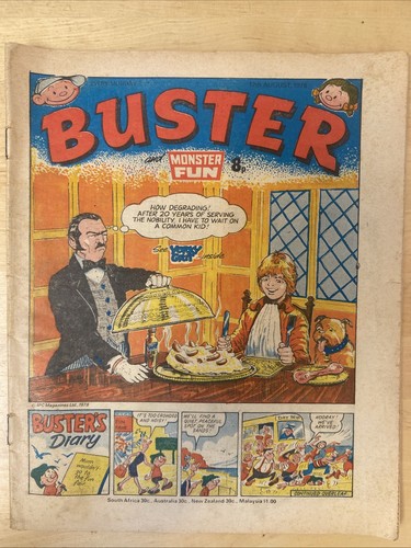 Buster magazine 12th - 12th, august