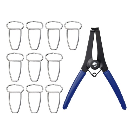 Spring clamp pliers with - clamp,