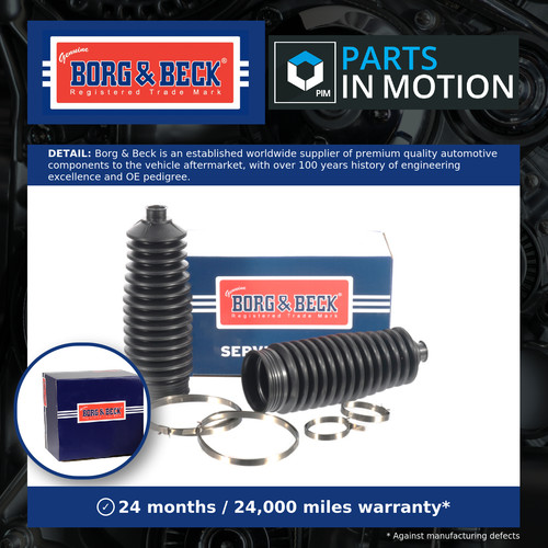 Steering rack boot - rack, fits