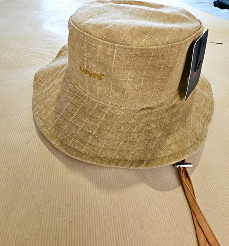Levi men beige check - men's,