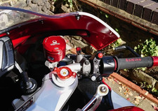 CNC Racing Motorcycle Brake Fluid Reservoir Red Pramac Racing Limited Edition