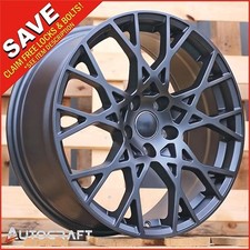 18" RS3 2025 SG Style ALLOY WHEELS X4 - TYRES Fits : AUDI A3 A4 A6 TT PCD: 5X112