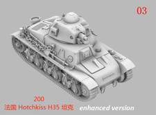 3D Printed 1/72 French Hotchkiss H-35 Light Tank Unpainted Model Kit-3