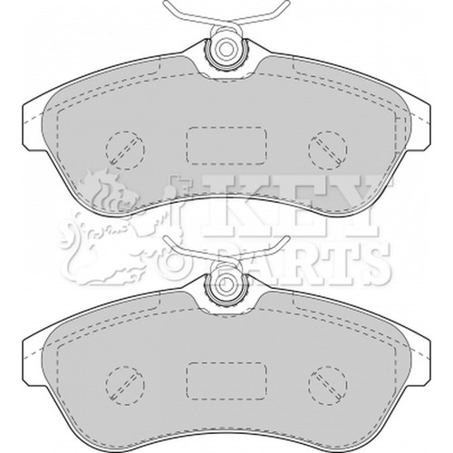 Brake pads set - pads,