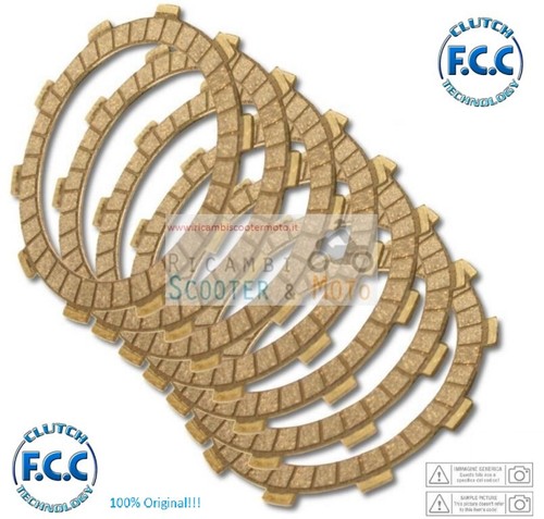 Clutch discs kit trimmed honda - clutch,