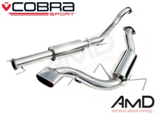 Cobra Sport Astra VXR H Resonated 3" Cat Back Exhaust System VZ08G
