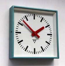 CZECH 1970s Vintage Wall Clock