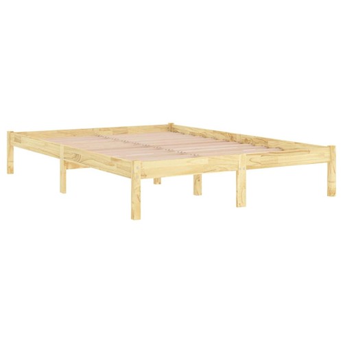 Bed frame bedroom - wooden,