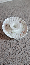 vintage Wedgewood scalloped edged candle holder