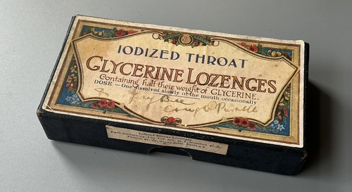 C1920s iodized throat - c1920s,