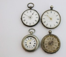 4x Antique Pocket watch for