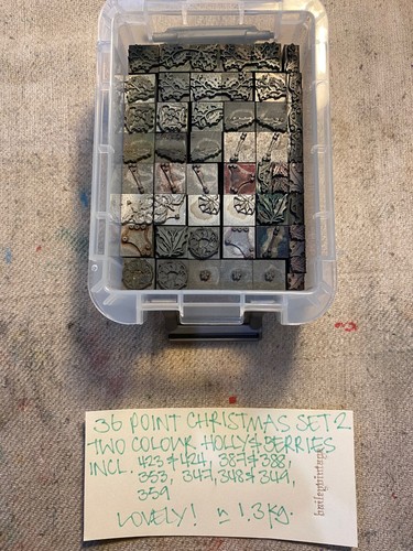 Letterpress single - pt,