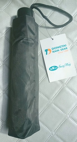 Totes black folding umbrella - totes,