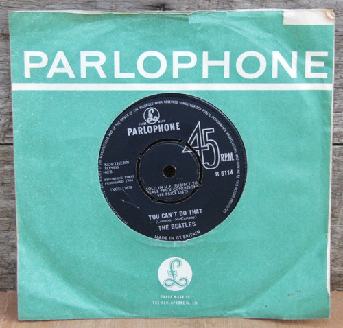 The beatles 1964 cant buy - "cant,