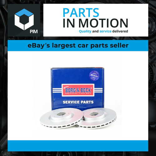 Brake discs pair vented - brake,