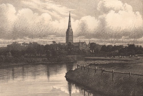 Salisbury cathedral wiltshire - salisbury, cathedral.