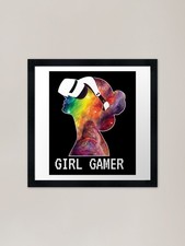 Girl Gaming Beautiful VR