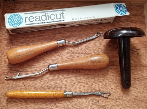 Vintage sewing rug making - 3,