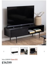 Angus Black TV Stand / Media