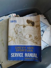 1971 CHEVROLET VAN SPORTVAN 10