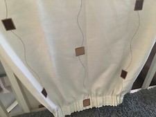 Curtains Beige Brown Cream