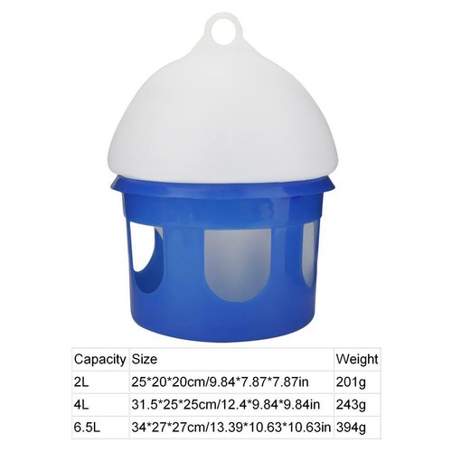 Water drinker feeder - 2/4/6.5l,