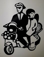 SKA Scooter 4.5 x 6" lambretta
