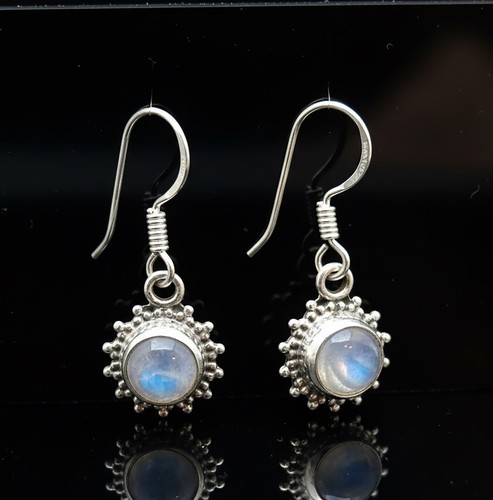 925 sterling silver moonstone - silver,