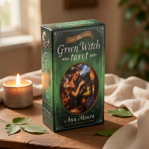 The green witch tarot cards - tarot,