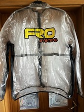 Fro Systems Transparent Rain Jacket Size S. Excellent Condition