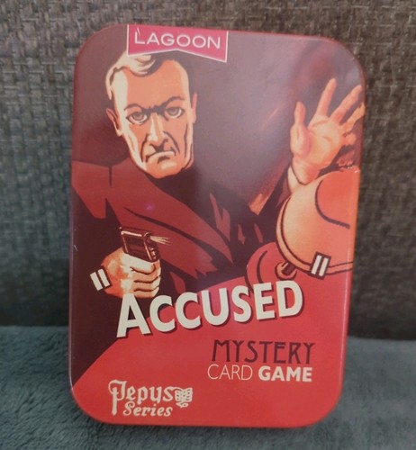 Accused mystery card game - "accused",