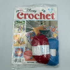 Disney Crochet Magazine #24, Snow White Granny Square Learn To/Techniques