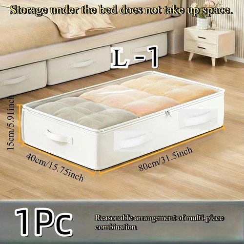 3pcs white bed under storage - 3pcs,