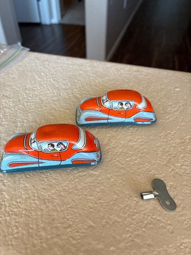 Vintage tin technofix wind - tin, wind-up