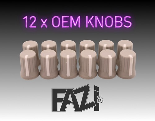 Light grey oem knobs - 12, dj
